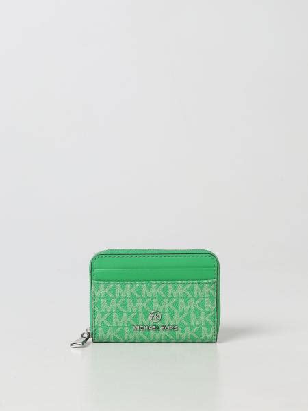 michael kors hunter green wrist strap for wallet|Michael Kors Wallets and Wristlets .